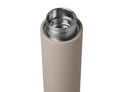 Вакуумный термос с двойными стенками и медным слоем Torso, 480 мл, бежевый - рис 3.