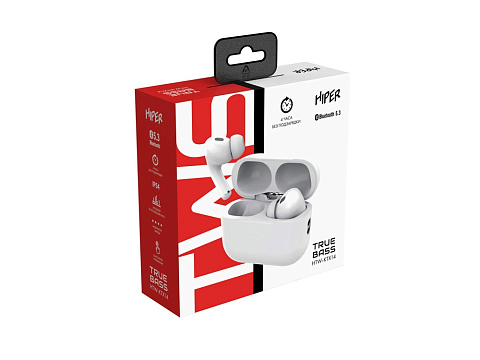 Беспроводные наушники HIPER TWS TRUE BASS HTW-KTX14 (Р) - рис 4.