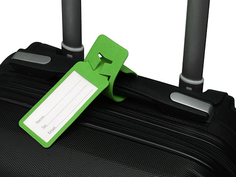 Багажная бирка Favor, зеленый - рис 3.