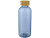 Ziggs спортивная бутылка из переработанного пластика объемом 650 мл, синий прозрачный - миниатюра