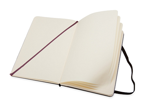 Записная книжка Moleskine Classic (нелинованный) в твердой обложке, Pocket (9x14см), черный - рис 3.