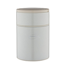 Термос из нерж. стали для еды тм ThermoCafe Arctic-500FJ, 0.5L, белый