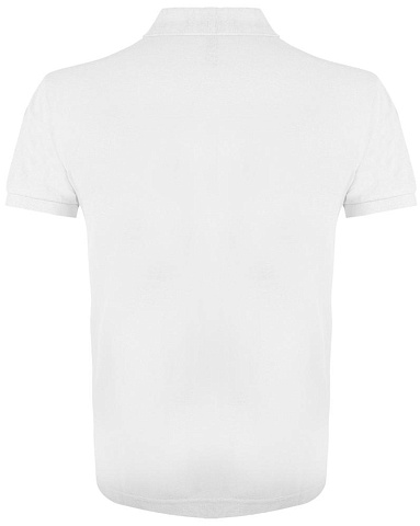 Рубашка поло мужская Prime Men, белая - рис 3.