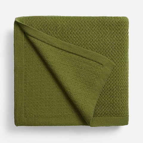 Плед Ornato, зеленый (лавровый) - рис 3.