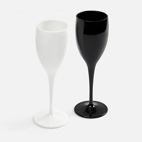 Бокал для шампанского Empresa, черный - рис 4.