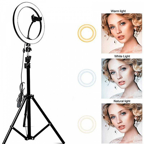 Кольцевая лампа LED Ring Light 36см