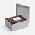 Коробка Wintry, серебристая - миниатюра - рис 5.