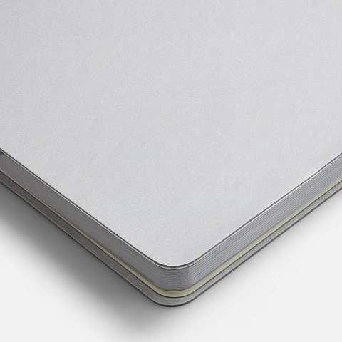 Блокнот Flex Shall ver.2, серебристый - рис 6.