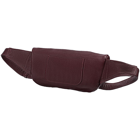Поясная сумка Marcia, бордовая - рис 3.