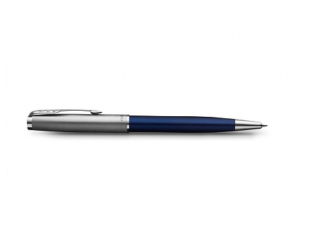 Шариковая ручка Parker Sonnet Entry Point Blue Stee CT, стержень: M, цвет чернил: black , в подарочной упаковке - рис 4.