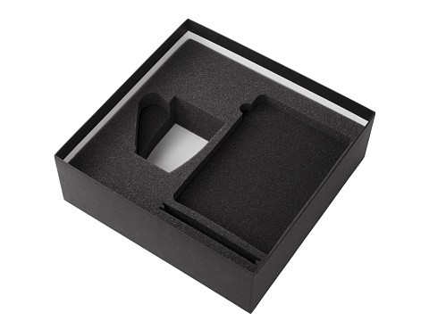 Подарочный набор с блокнотом С1, металлической ручкой и кружкой, белый - рис 3.