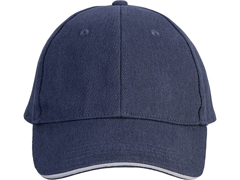 Бейсболка Cancun, темно-синий/белый - рис 2.