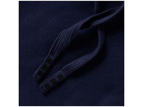 Толстовка Арора женская с капюшоном, темно-синий - рис 6.