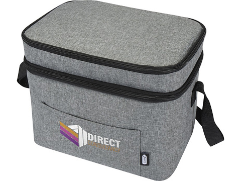 Tundra сумка-холодильник из переработанного РЕТ-пластика, сертиф. согласно GRS - Серый яркий - рис 6.