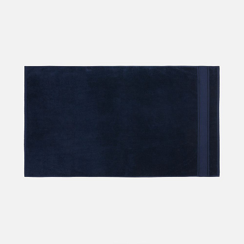 Полотенце махровое Terrychic XL, темно-синее - рис 3.