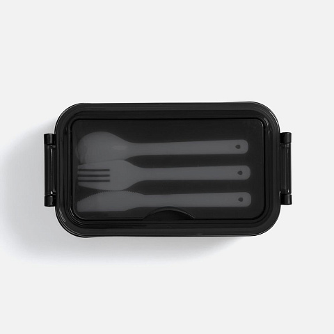 Ланчбокс Pranzo, черный - рис 4.