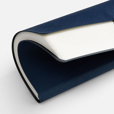 Ежедневник Lungo, недатированный, темно-синий - рис 5.