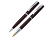 Набор Pierre Cardin PEN&PEN: ручка шариковая + роллер. Цвет - коричневый матовый. Упаковка Е. - миниатюра