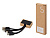 Кабель 3-в-1 с подсветкой лого Reedia S6, бамбук, черный - миниатюра - рис 7.