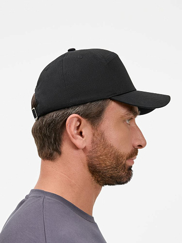 Бейсболка Settaro, черная - рис 7.