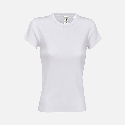 Футболка женская Sara, белая - рис 2.