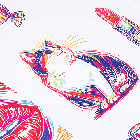 Стикерпак бумажный Thematic, 8 марта - рис 4.