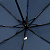 Зонт складной Classic, темно-синий с темной ручкой - миниатюра - рис 3.