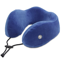 Подушка для путешествий с эффектом памяти Мемо Bluewinder Blue