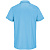 Рубашка поло унисекс Pitcher, ярко-бирюзовая - миниатюра - рис 3.