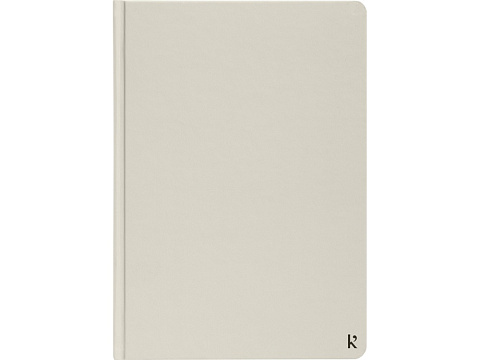Блокнот в твердом переплете Karst формата A5, бежевый - рис 2.