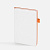 Ежедневник White Shall, недатированный, бело-оранжевый - миниатюра - рис 4.