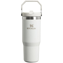 Stanley 890 мл IceFlow™ стакан с откидной соломинкой - Матовый белый