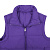 Жилет детский Kama Kids, фиолетовый - миниатюра - рис 4.