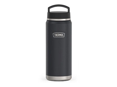 Термос из нерж. стали тм THERMOS IS-212 GT 1.2L, темно-серый - рис 2.