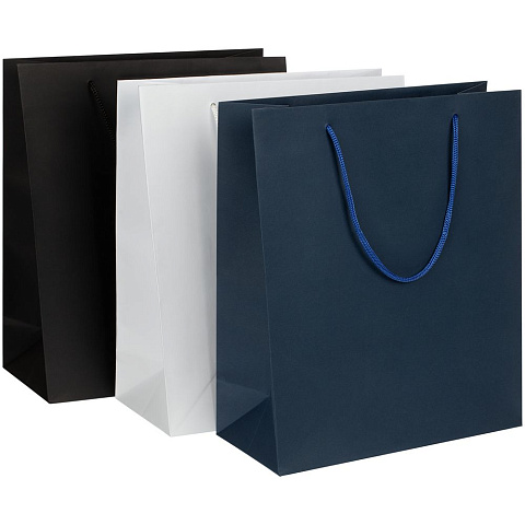 Пакет бумажный Vid L, черный - рис 4.