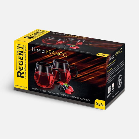 Набор из двух кружек Linea Franco - рис 3.