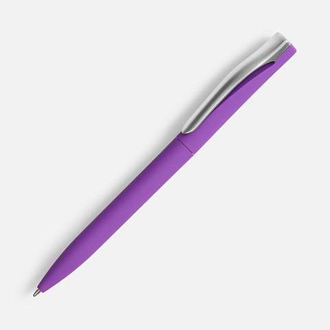 Ручка шариковая Pin Soft Touch, ver.2, фиолетовая