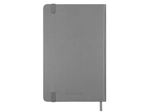 Записная книжка Moleskine Classic (в линейку) в твердой обложке, Medium (11,5x18 см), серый - рис 5.