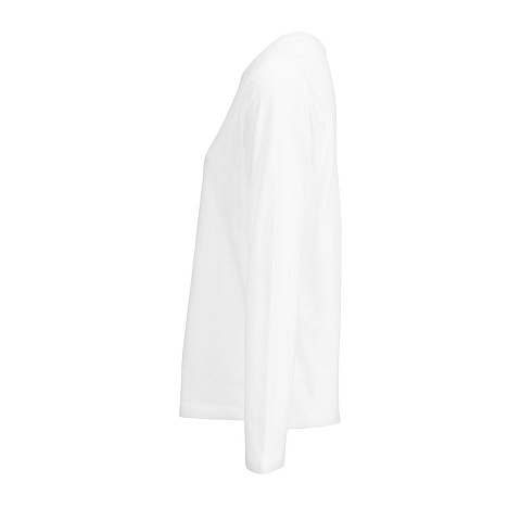 Футболка с длинным рукавом женская Monarch Women, белая - рис 4.