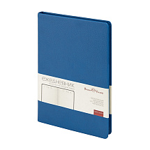 Ежедневник А5 датированный Megapolis Nappa на 2026, синий