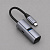 USB-хаб 3 в 1 USB-C - USB-A3.0 + USB-C PD100Вт + HDMI, серый, Deppa - миниатюра