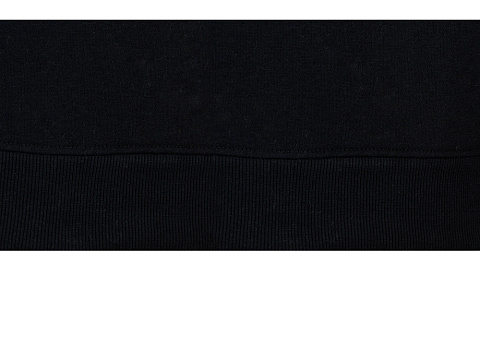 Толстовка с капюшоном оверсайз Lisbon унисекс, черный - рис 6.