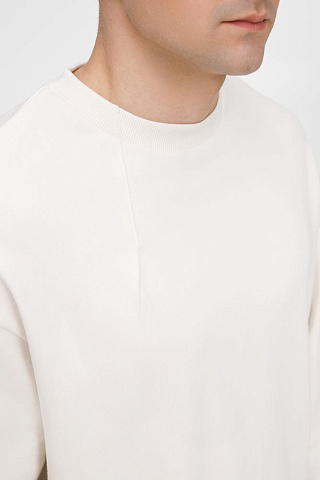 Свитшот унисекс Sinkopa, молочно-белый - рис 8.