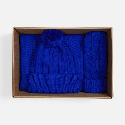 Набор Knit Beat, синий - рис 3.