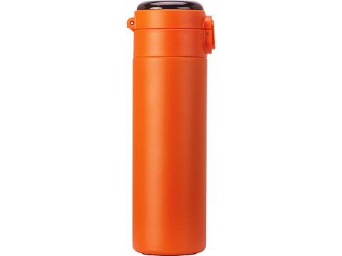 Вакуумная термокружка Waterline с медной изоляцией Bravo, 400 мл, тубус, оранжевый - рис 13.