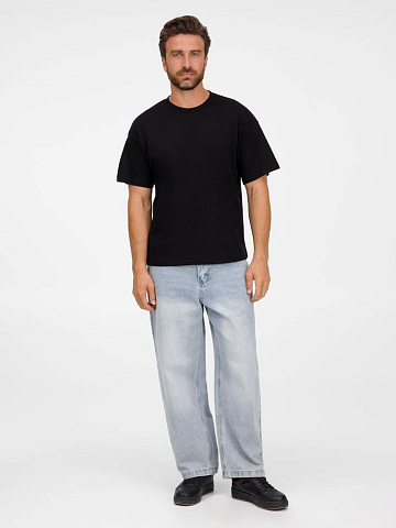 Футболка оверсайз унисекс Legacy, серый меланж - рис 11.