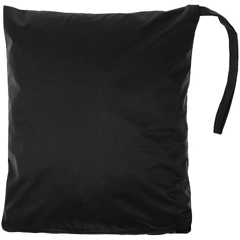 Дождевик-анорак Hard Work, укороченный, черный, единый размер - рис 6.