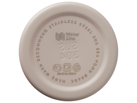 Стальная бутылка Rely, 650 мл, бежевый - рис 7.