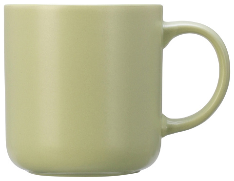 Кружка матовая Rita, 410мл, оливковый - рис 3.