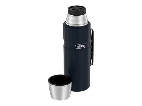 Термос из нерж. стали тм THERMOS SK2020 MMB 2,0L, темно-синий - рис 4.